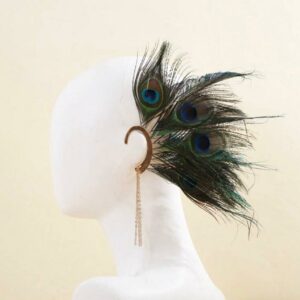 Peacock Majesty Ear Cuff – Limited Edition