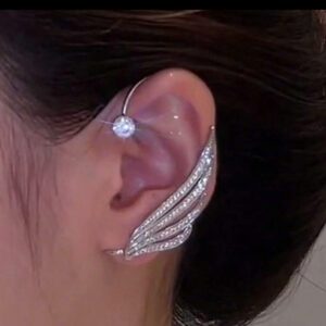 Crystal Wings Ear Cuff